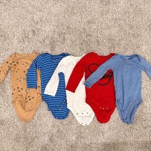 Bundle Lot size 18 month boy bodysuits